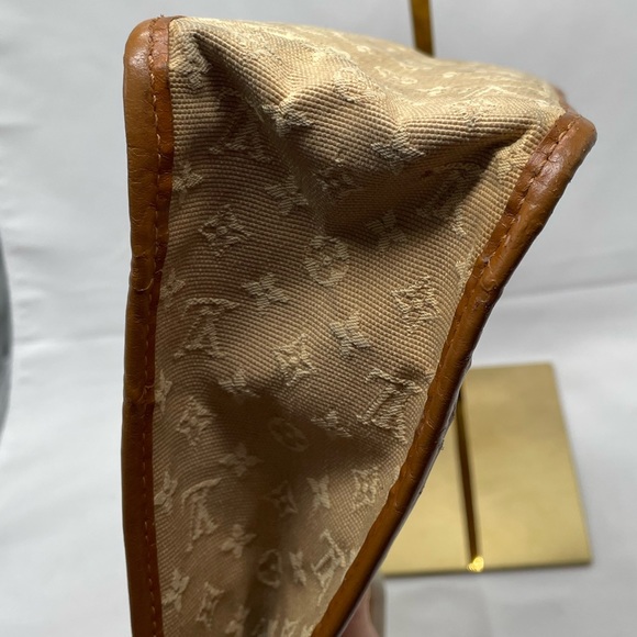 LV mini lin handbag - Picture 4 of 9